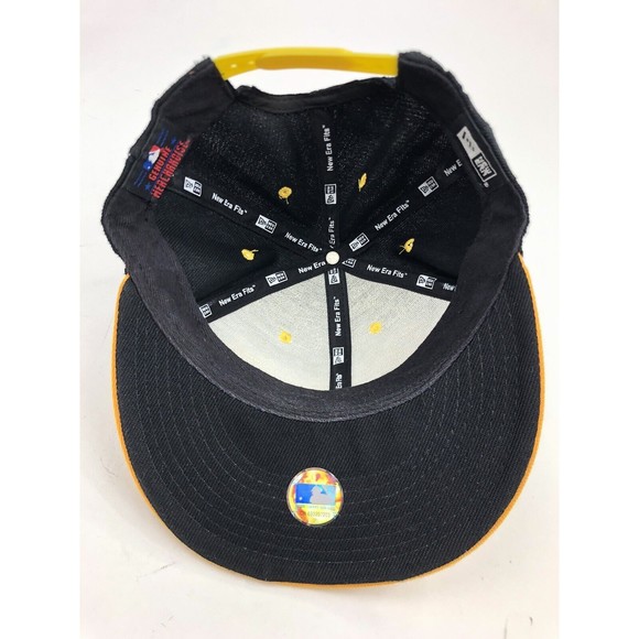 New Era Pittsburgh Pirates Script Hat Spellout Cap Acrylic Wool Snapback MLB - Picture 5 of 9
